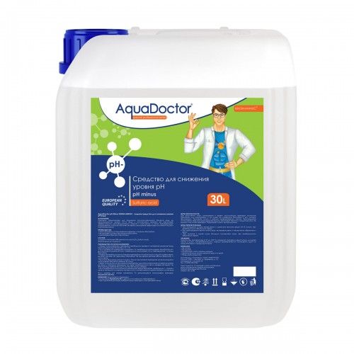 Рідкий засіб для зниження pH AquaDoctor pH Minus 20л