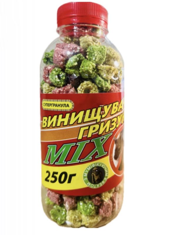 Засіб проти щурів з муміфікуючим ефектом "ВИНИЩУВАЧ"250г