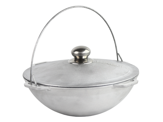 Казан під плов WOK АЗИАТ алюміній 6л+дужка+кришка