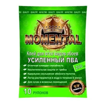 Клей для шпалер MOMENTAL (200гр)