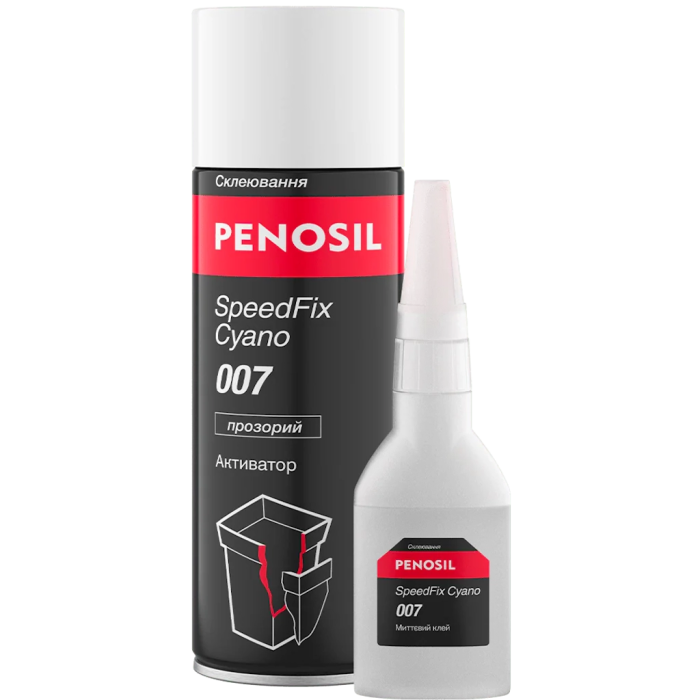 Клей гель з активатором Penosil SpeedFix Cyano 007 50гр.+200мл.