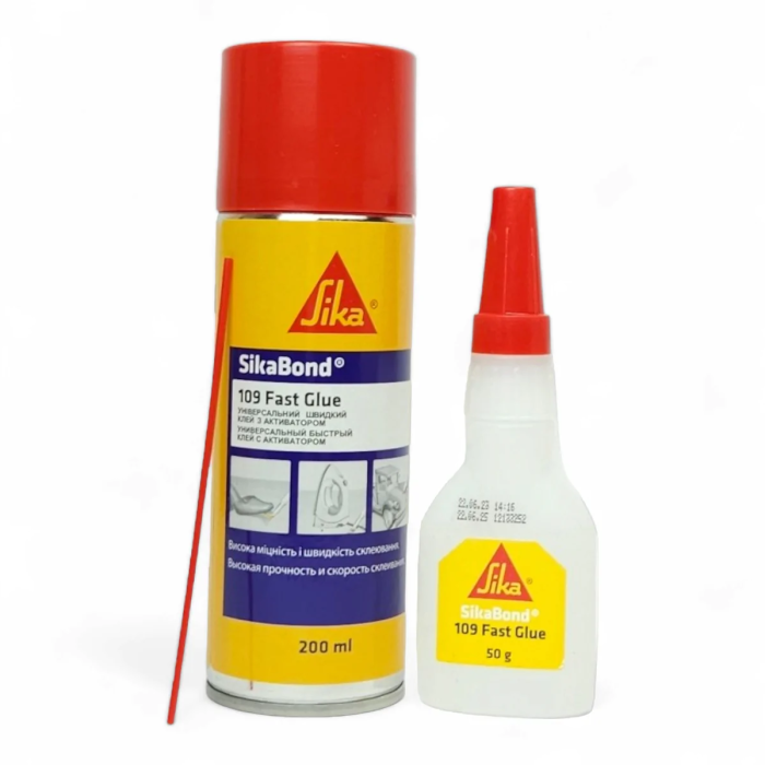 Клей гель з активатором SikaBond-109 Fast Glue