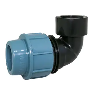 Коліно з внутрішнім різьбленням 32*11/4" КВР