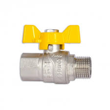 Кран кульовий SD-FORTE 1/2" БГШ газ