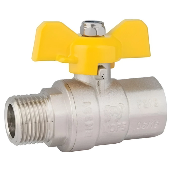 Кран кульовий Valve 3/4" БГШ газ