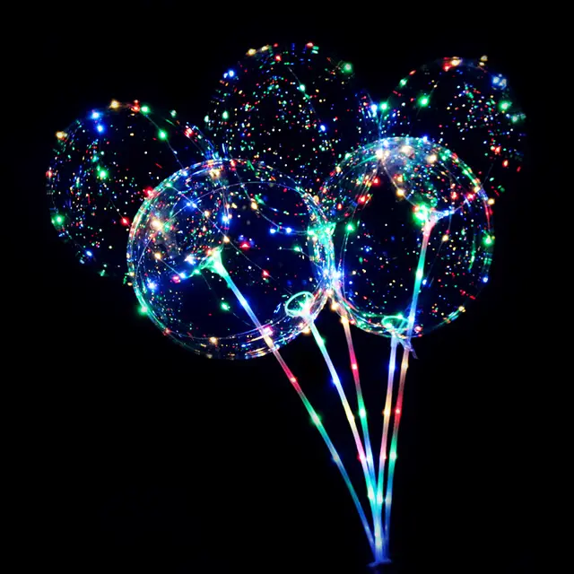 Кулька повітряна BOBO Led Ballons