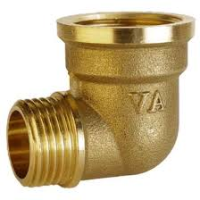Кут 1/2"нв  бронза посилений