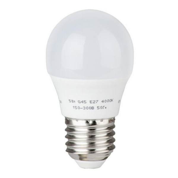 Лампа світлодіодна LED G45 E27 5Вт LL-0112