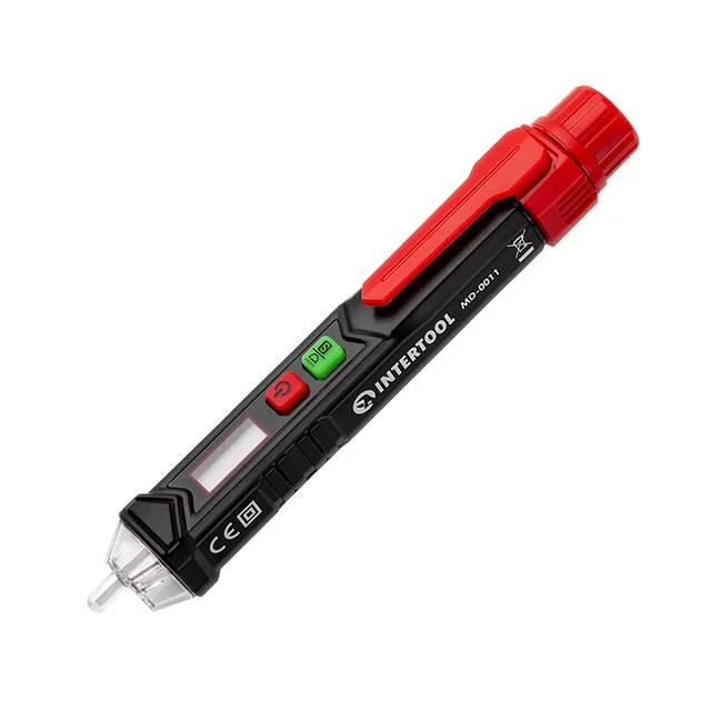 Тестер напруги безконтактний INTERTOOL LCD дісплей  MD-0011