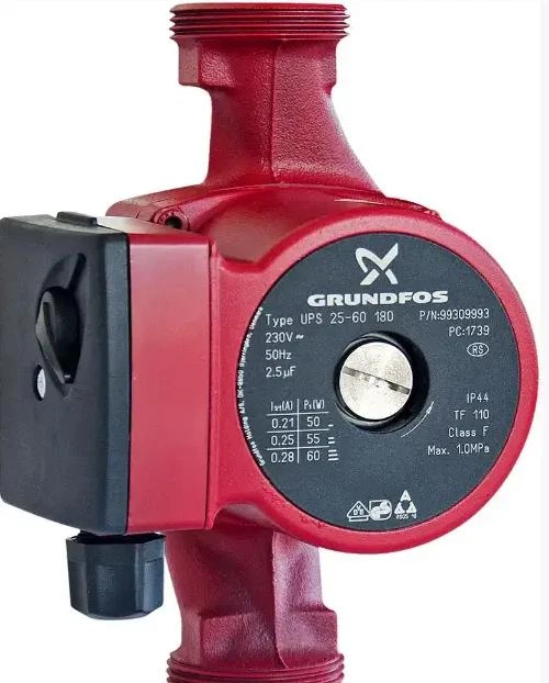 Насос циркуляційний Grudfos  pumpe  25*6 180mm без гайок