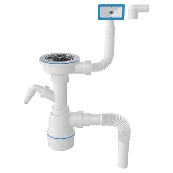 Сифон до євромийки SOLOPLAST 1047-К-1150