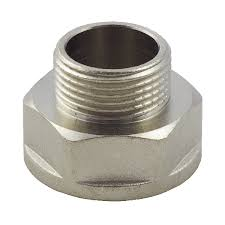 Перехідник FORTE 1"в - 3/4"в латунь-нікель