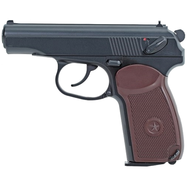 Пістолет MAKAROV KWC KM-44 4,5мм 125м/с 700г 18 кульок