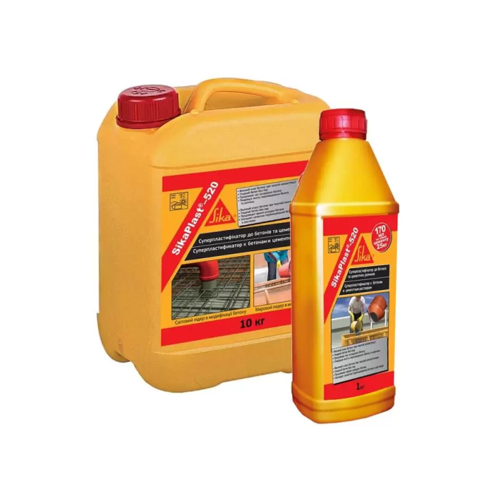Пластифікатор SIKA-520 супер для цементного розчину 1кг