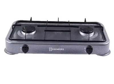 Плита газова на 2 конфорки  настільна "EDENBERG" EB-62302