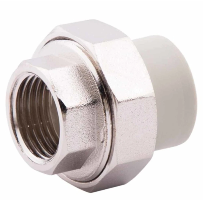 PPR американка 20*1/2"в (пластиковий зажим)