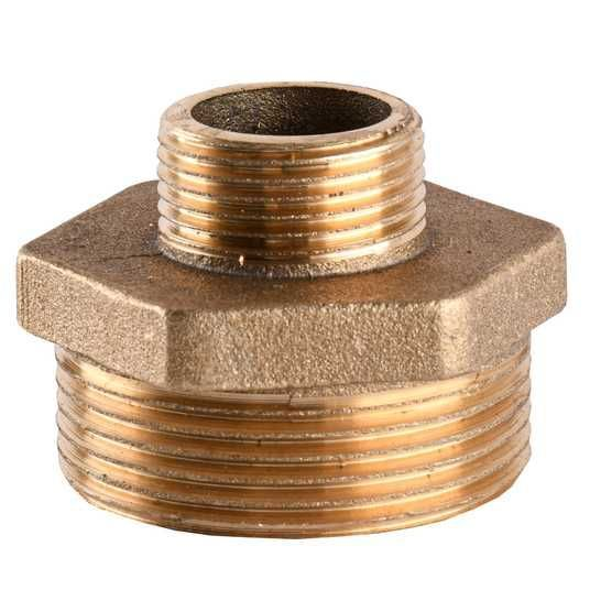 Ніпель 1 1/2"н *1"н бронза
