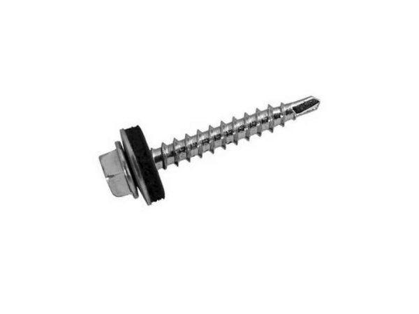 Саморіз даховий SDS (ЦБ) 4.8*19 зі свердлом (Цинк)
