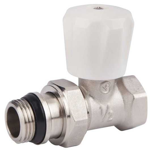 Кран радіаторний прямий з ручкою FORTE 1/2" SF226W15