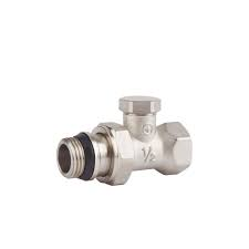 Кран радіаторний прямий без ручки FORTE 1/2" SF227W15
