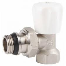 Кран радіаторний кутовий з ручкою Forte1/2" SF228W15