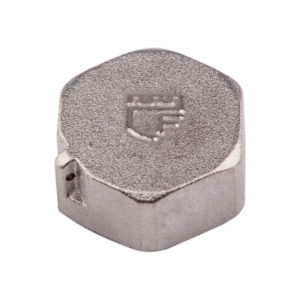 Заглушка FORTE 1/2"в латунь-нікель SF35215