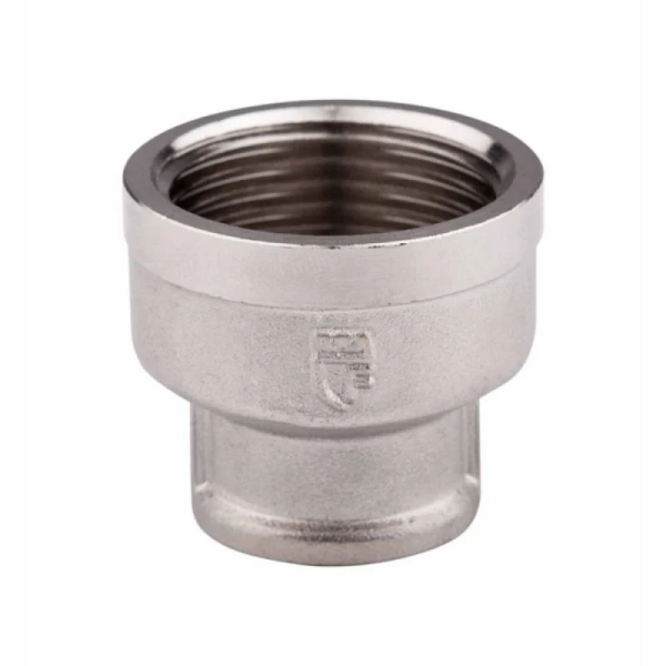 Перехідник FORTE 1/2"в - 3/4"в латунь-нікель SF3572015