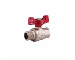 Кран кульовий FORTE 1/2" БГШ вода SF607W15