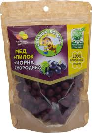 Драже "Мед+пилок+смородина" 150гр
