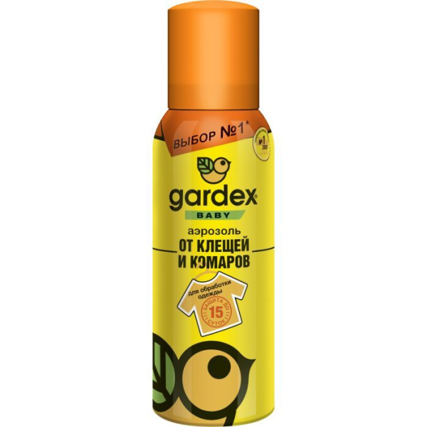 Спрей від клопів та клещів "Gardex"