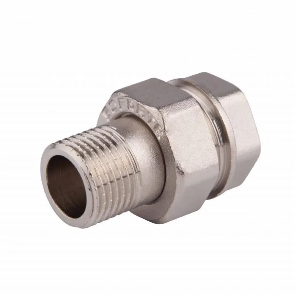 Американка 1/2" бронза хром пряма ТА