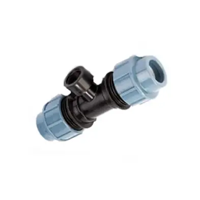 Трійник з внутрішнім різьбленням 40*1 ТВР