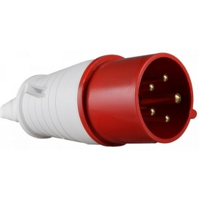 Вилка переносна АСКО ВП 32А/5 3Р+N+РЕ (024) 380V IP44