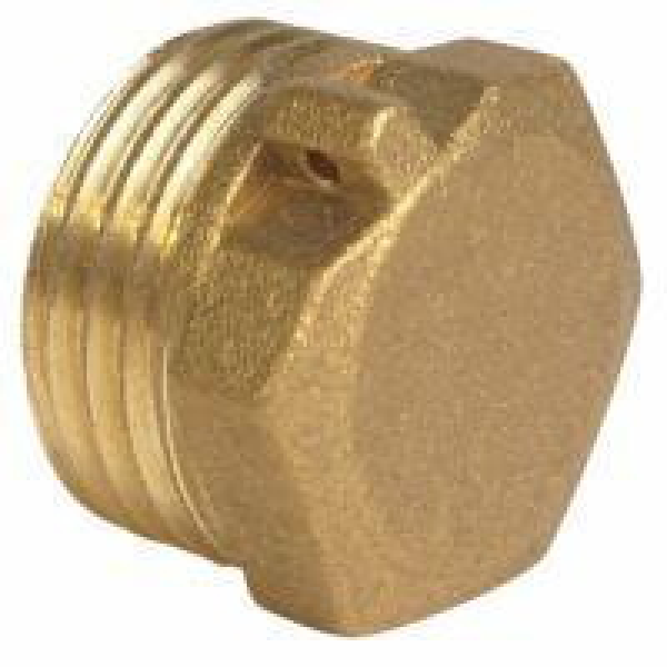 Заглушка 3/4" н бронза під пломбу 708