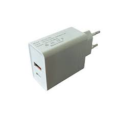 Зарядний пристрій з 220+USB 2порта модель№D22SC11 5V-3-3.5A