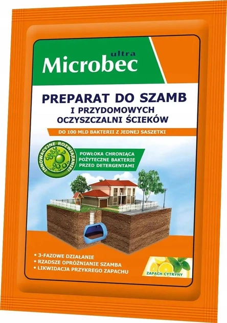 Засіб для дачних туалетів та септиків Microbec