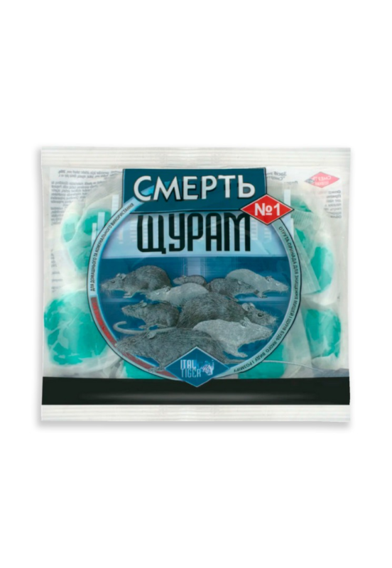 Засіб проти гризунів "Щуряча смерть" 100г