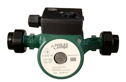 Насос циркуляційний VOLKS pumpe ZP24/4 180мм + гайки