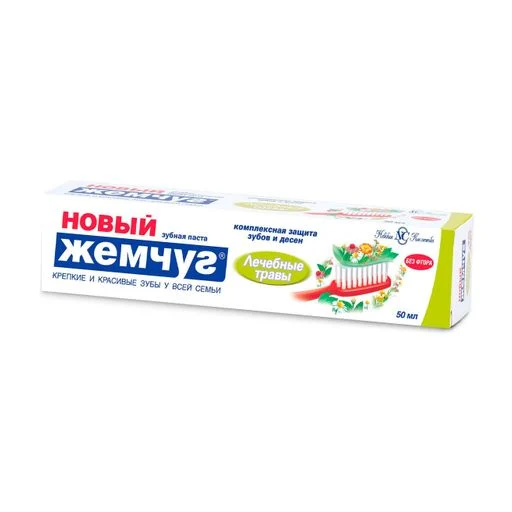 Зубна паста "Новый Жемчуг" 50мл в асортименті